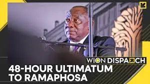 A political crisis unfolds in South Africa as 15 MPs demand Colleen Makhubele's removal as Chief Whip of the MK Party, leaving the nation stunned and amused.
