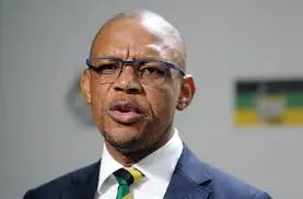"Pule Mabe, former CEO of the National Energy Corporation, appearing in court to face corruption charges."