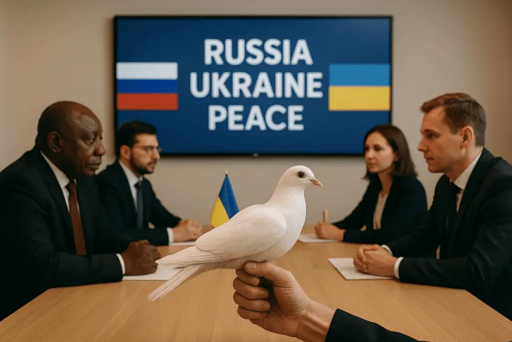 Russia Ukraine peace talks with global leaders and mediation efforts