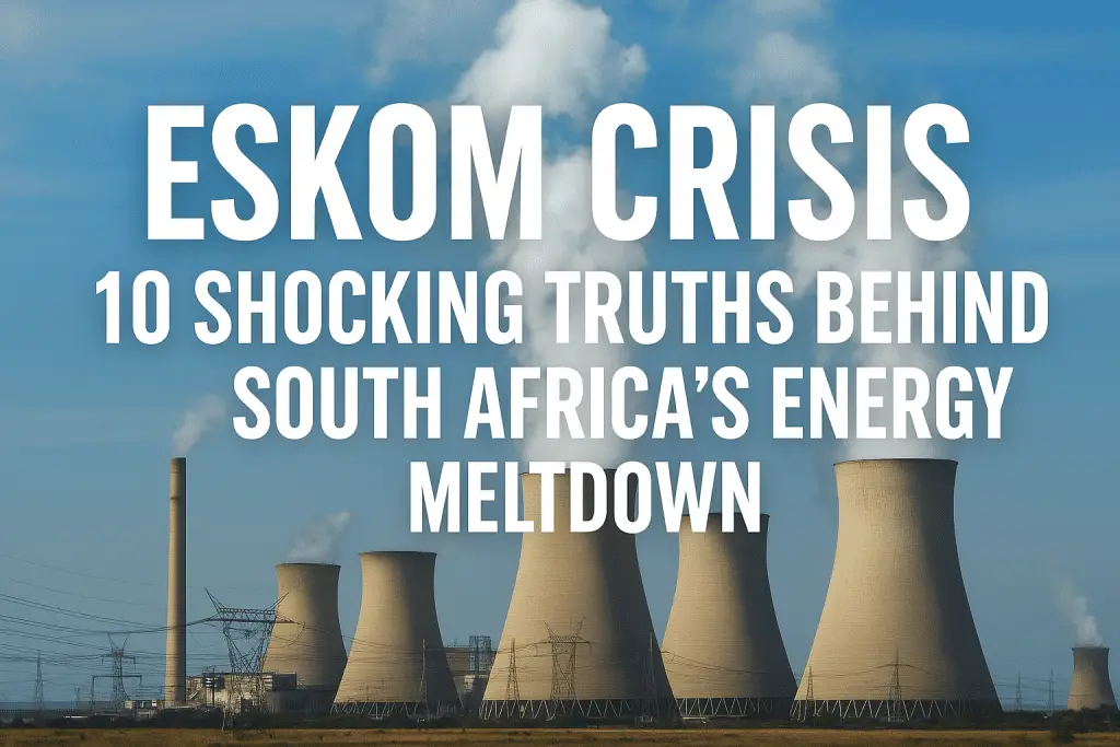 Eskom Crisis – electricity pylons highlighting South Africa’s power challenges