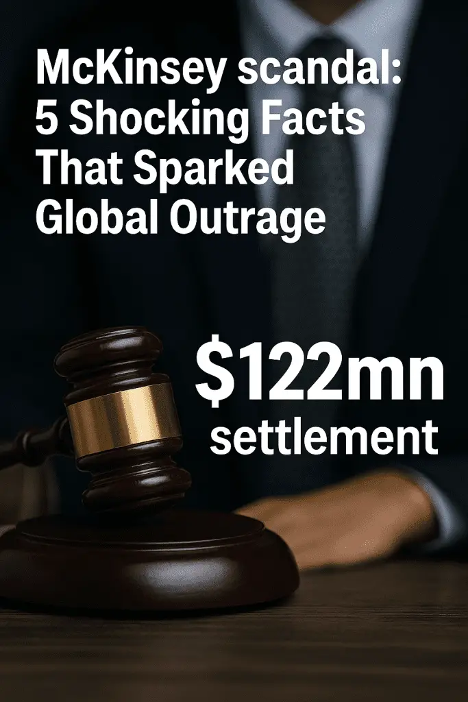 McKinsey scandal $122mn bribery case in South Africa