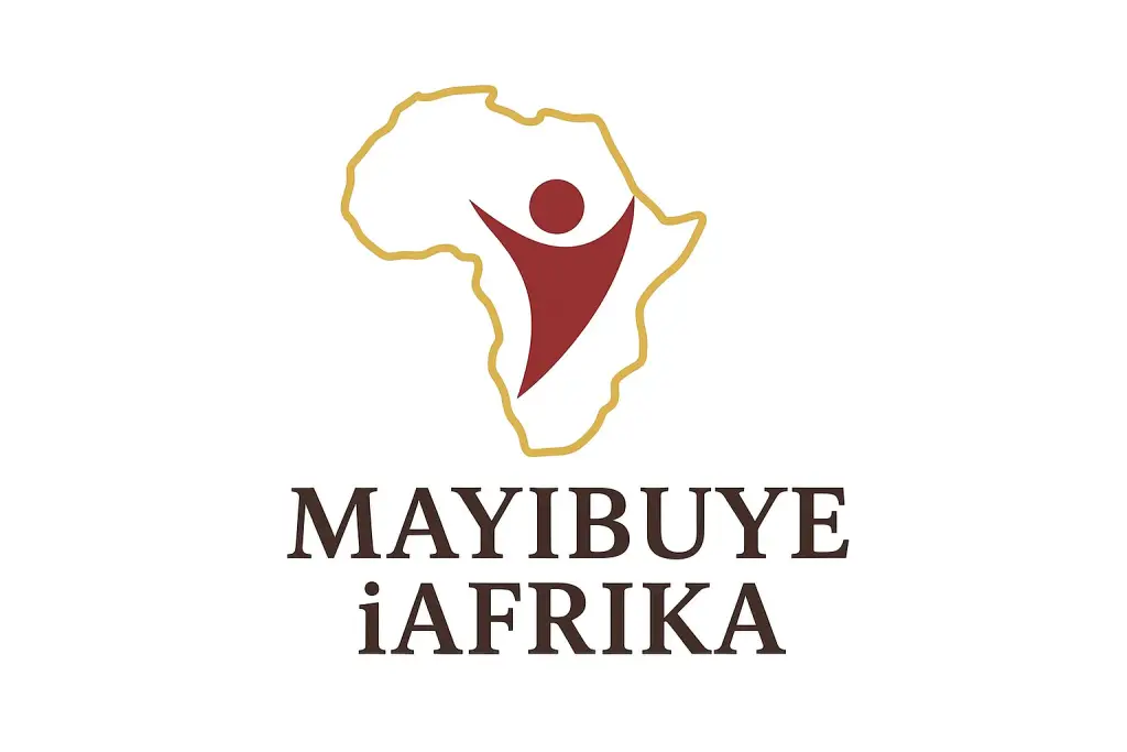 Mayibuye iAfrika Bushiri logo reveal with Major 1 funding involvement