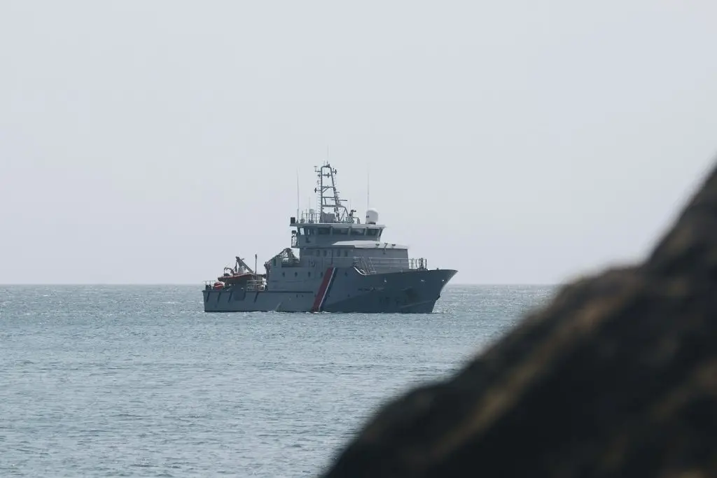 cocaine seizure French navy intercepting cargo ship off West Africa coast